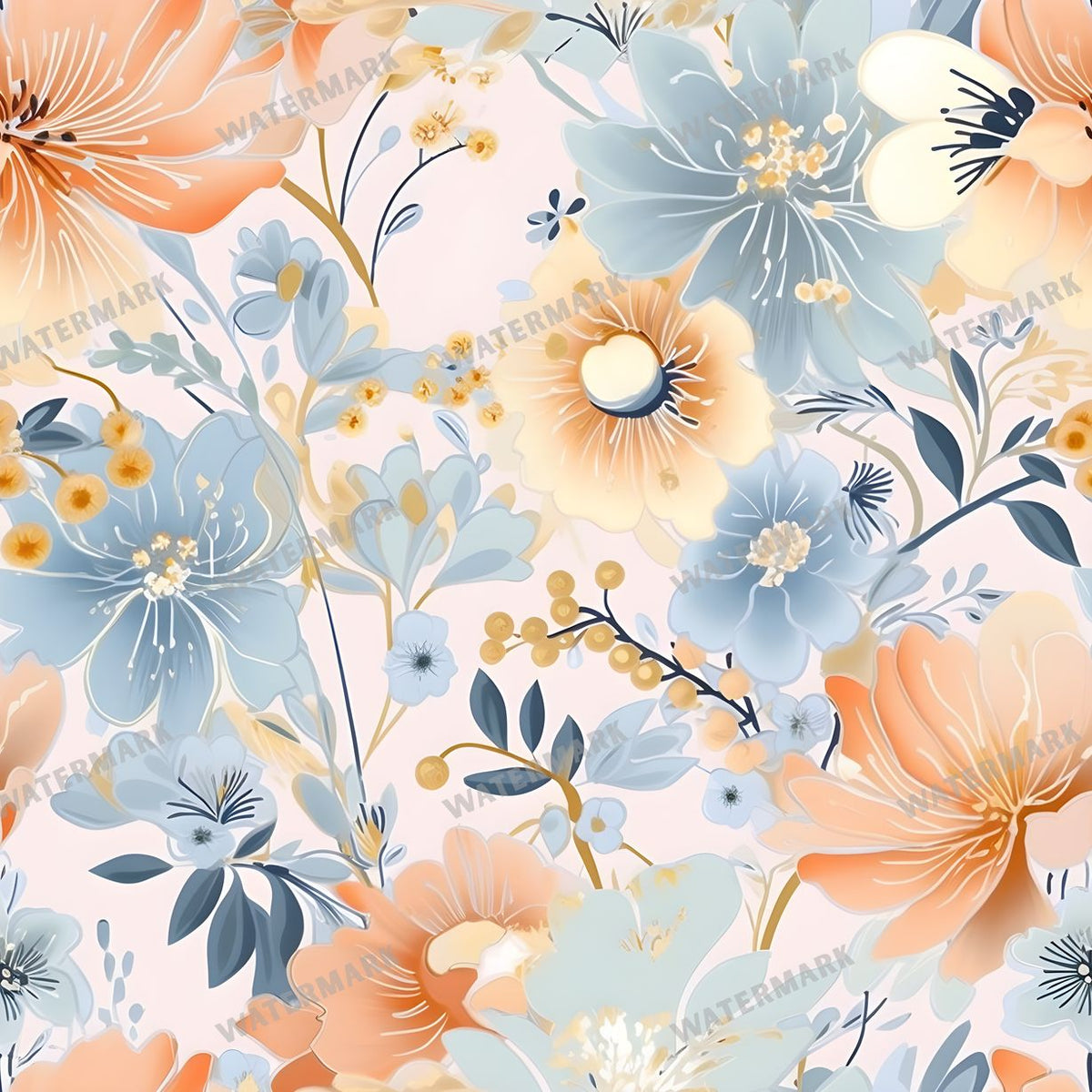 Floral Seamless Pattern