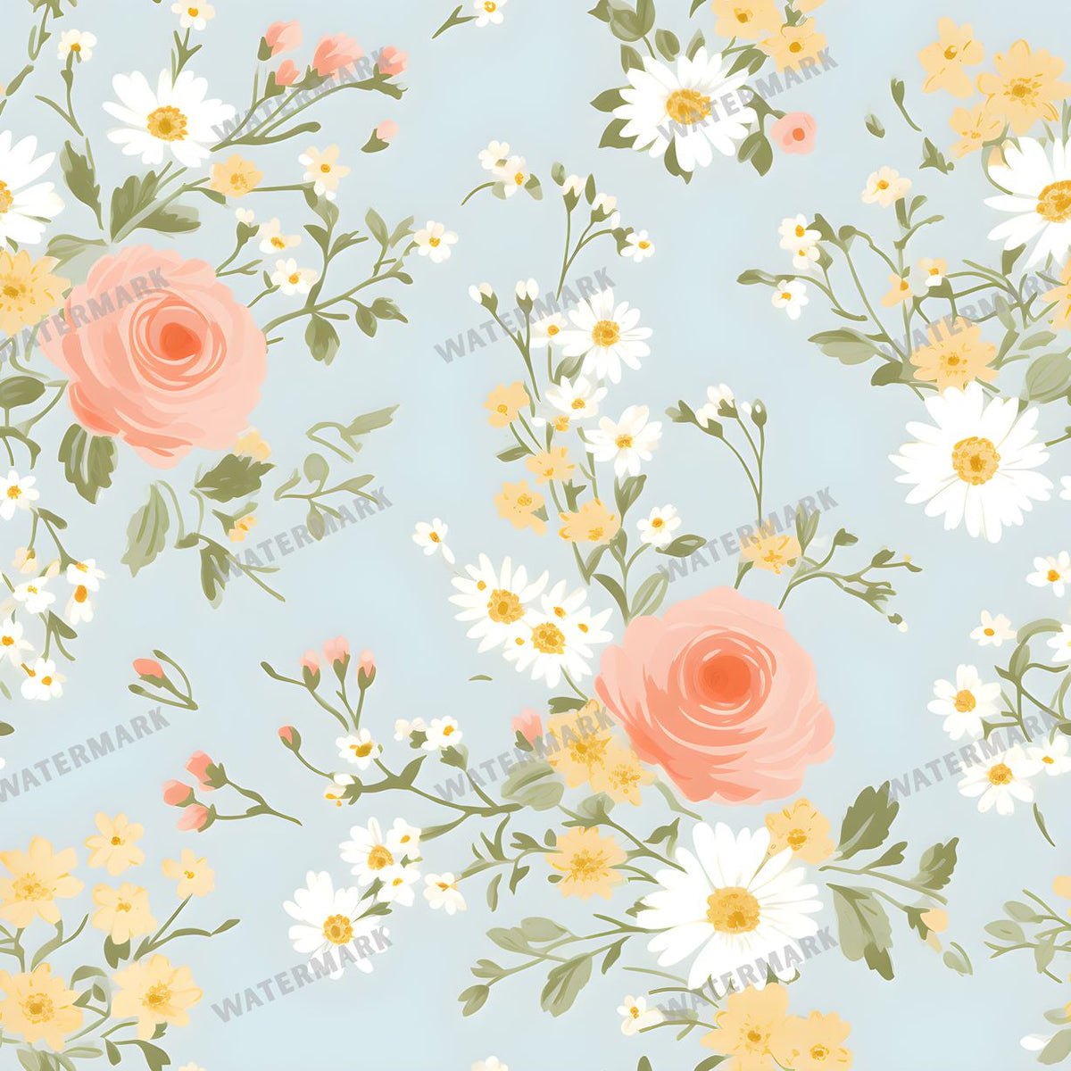 Floral Seamless Pattern