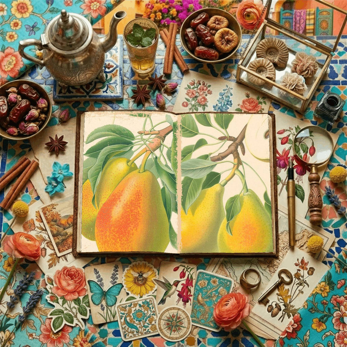 Fruit & Vegetables Digital Papers