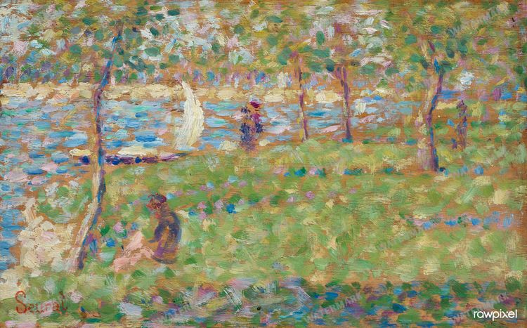 Georges Seurat Vintage Paintings
