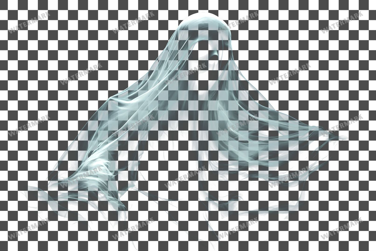 Ghostly Apparition Transparent Overlay Pngs