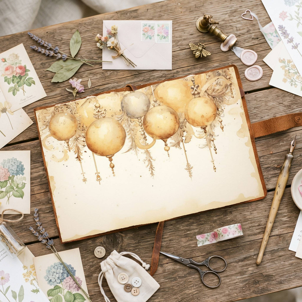 Gold Christmas Digital Papers