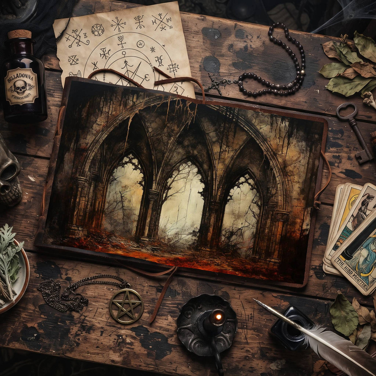 Gothic Arch Digital Papers