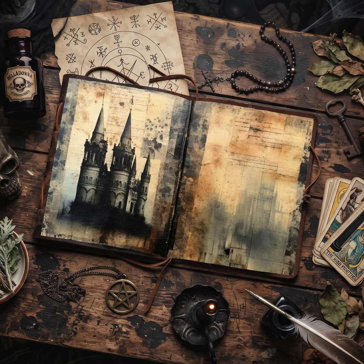 Gothic Digital Papers