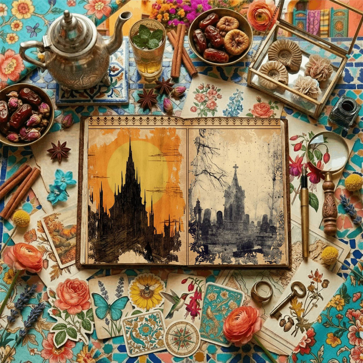 Gothic Digital Papers