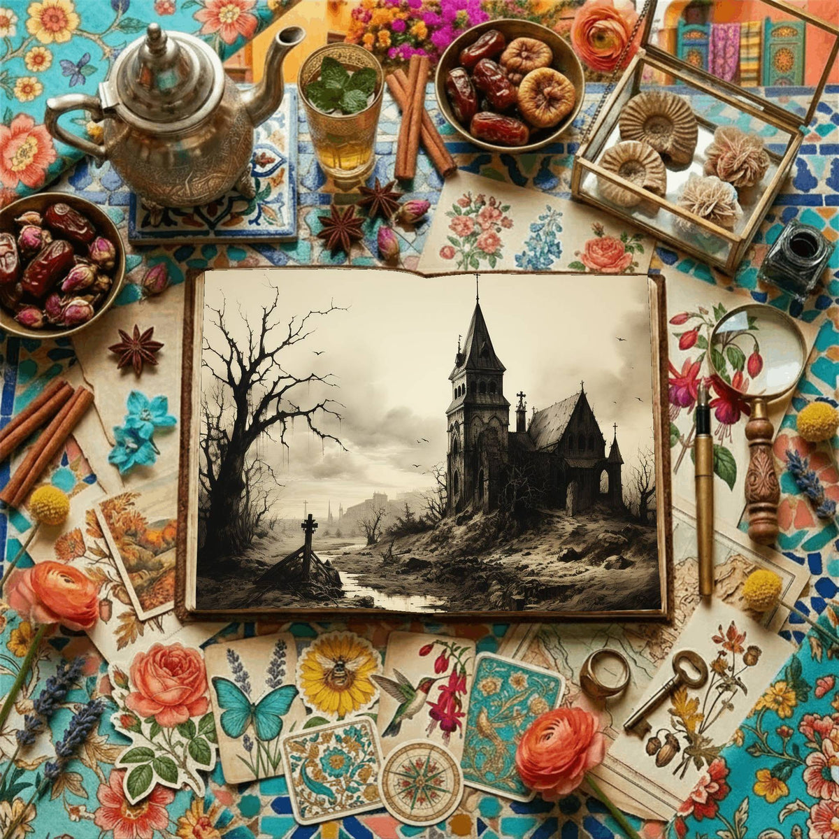 Gothic Digital Papers
