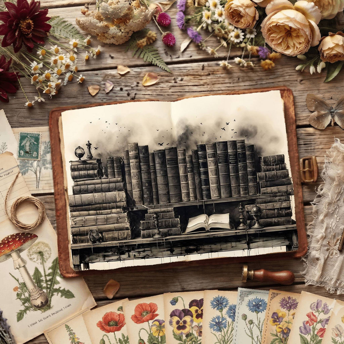 Gothic Digital Papers