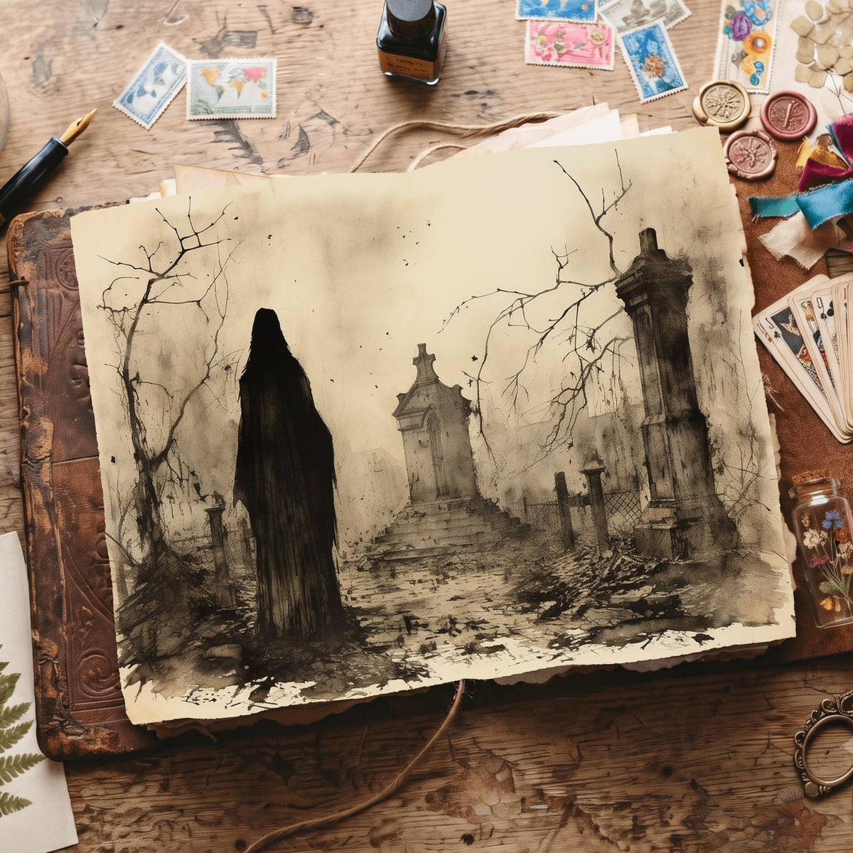Gothic Digital Papers