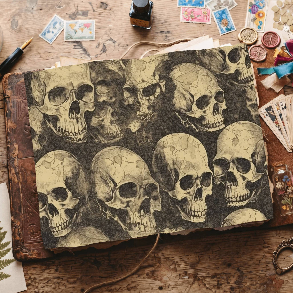 Halloween Patterns Digital Papers