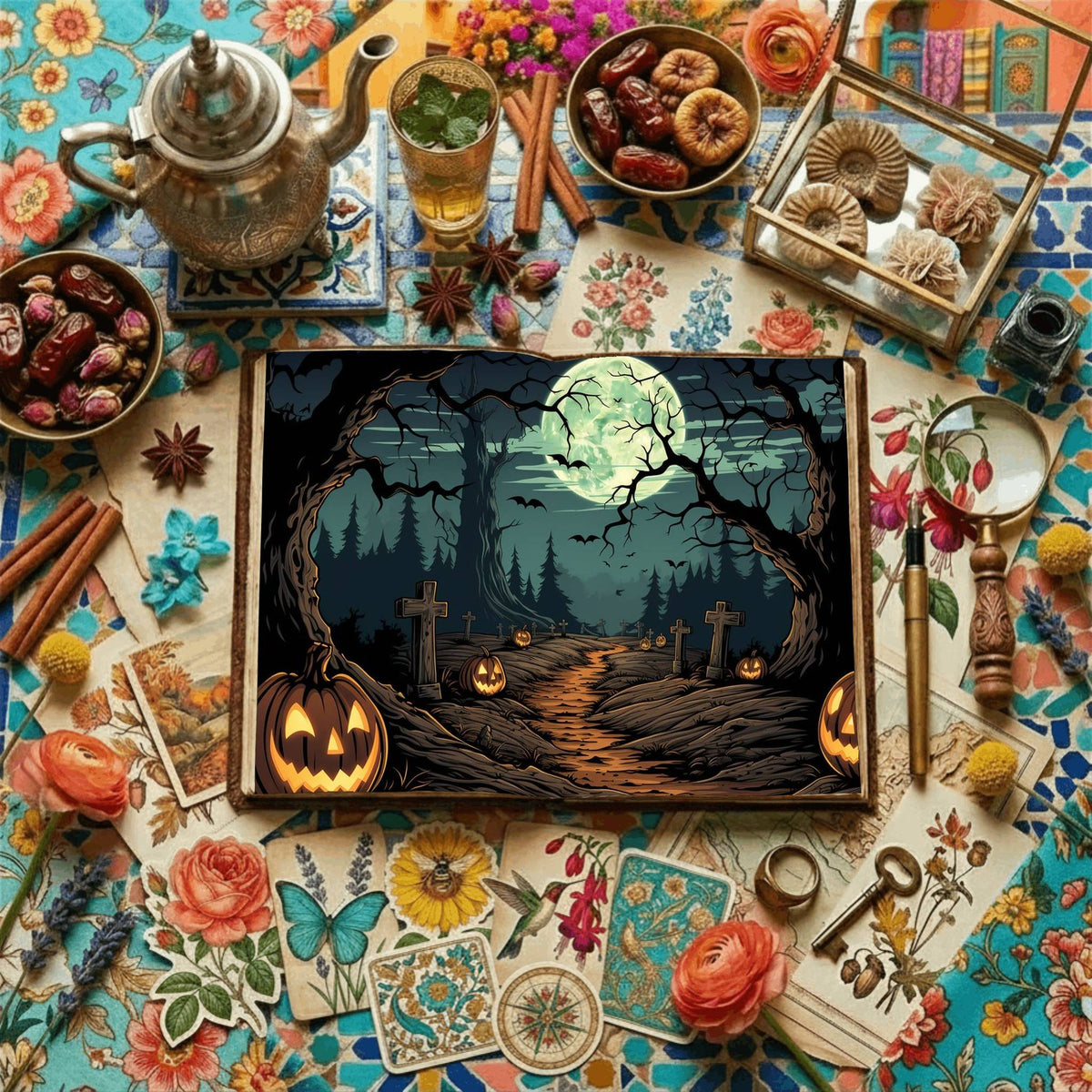 Halloween Digital Papers