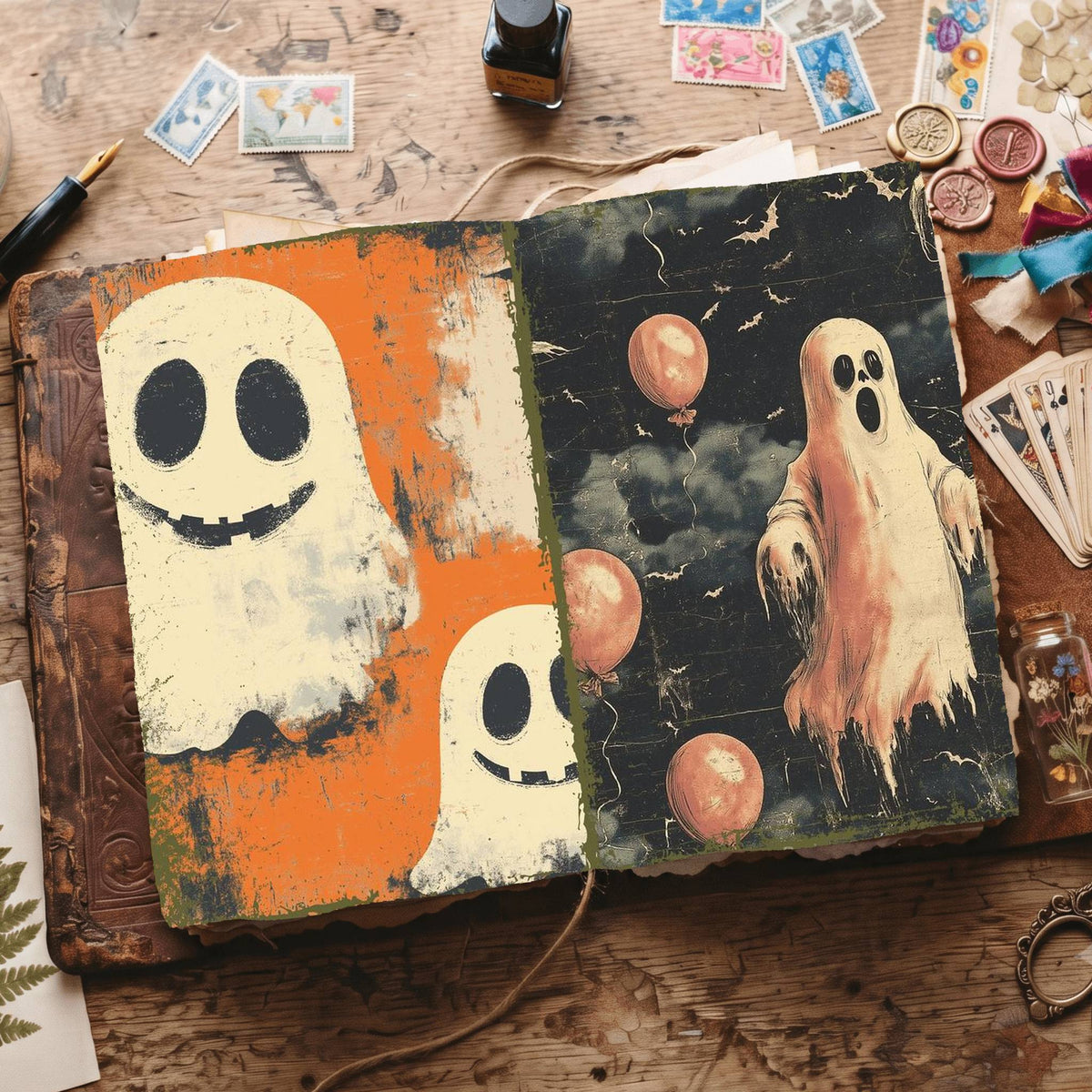 Halloween Digital Papers