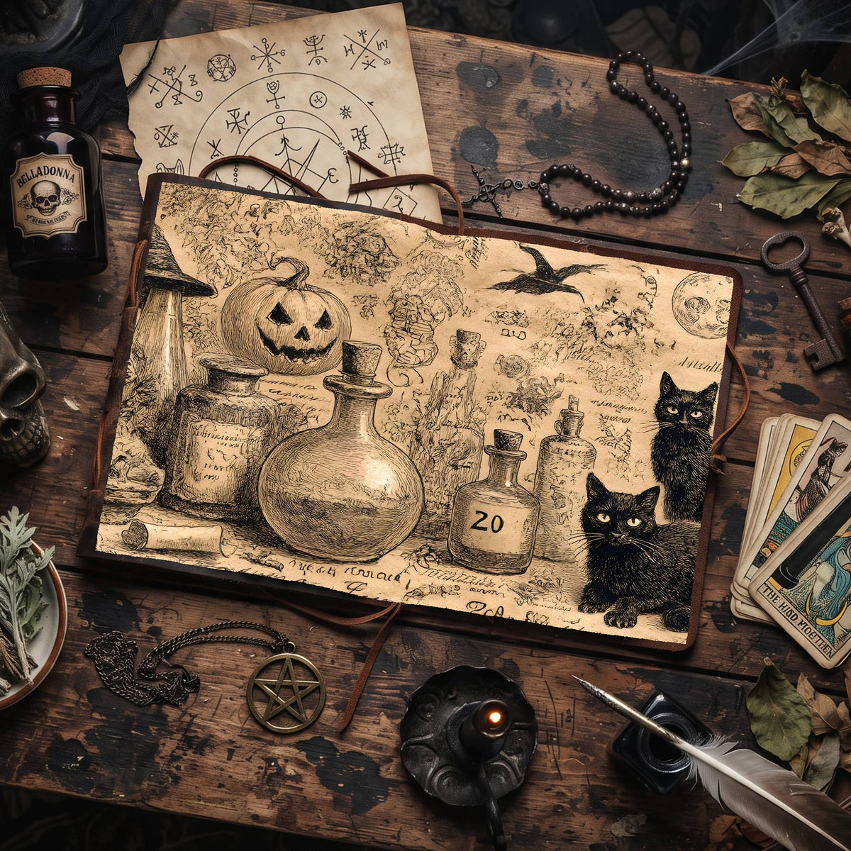 Halloween Digital Papers