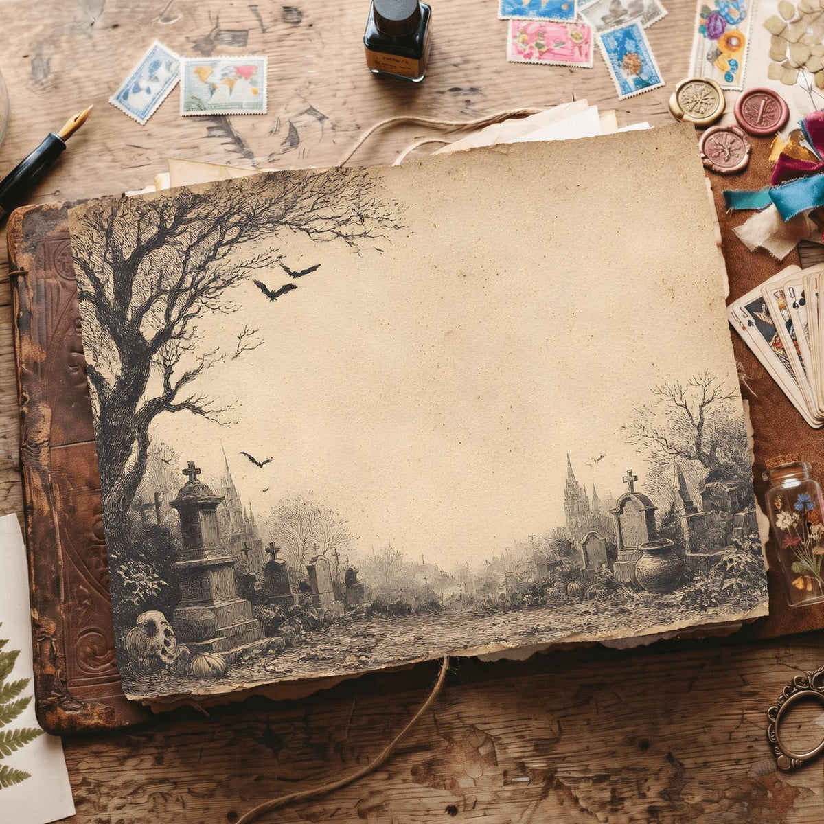 Halloween Digital Papers