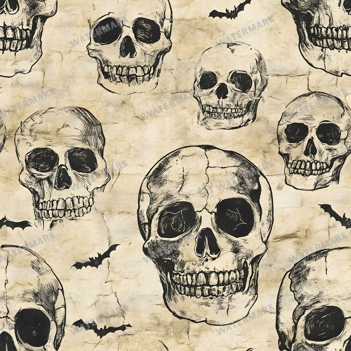 Halloween Seamless Pattern