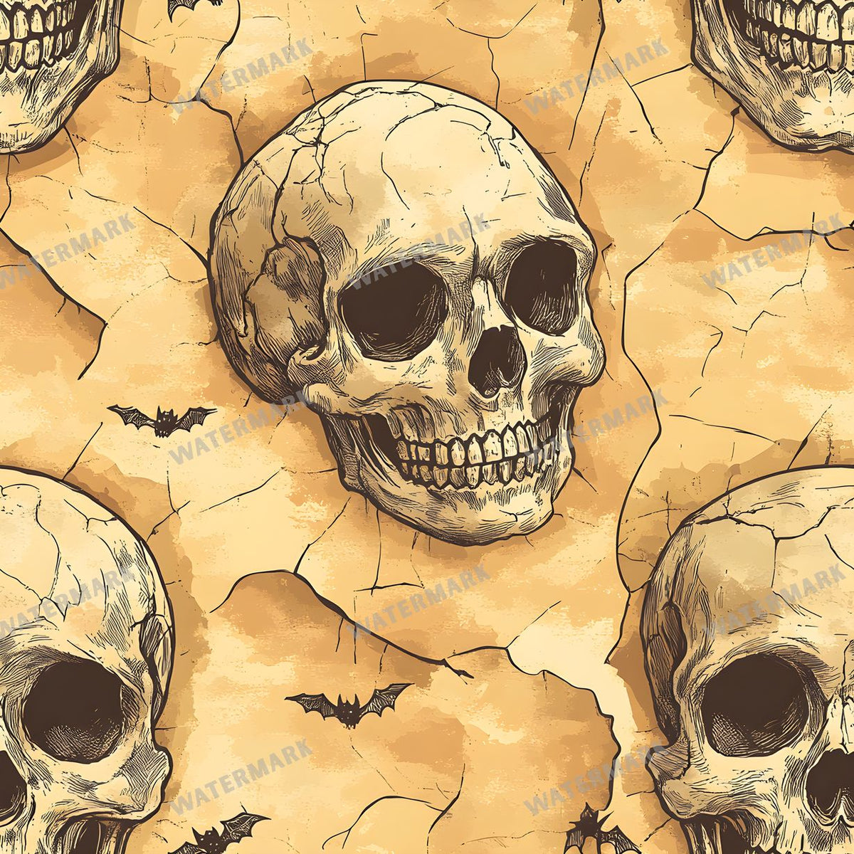 Halloween Seamless Pattern
