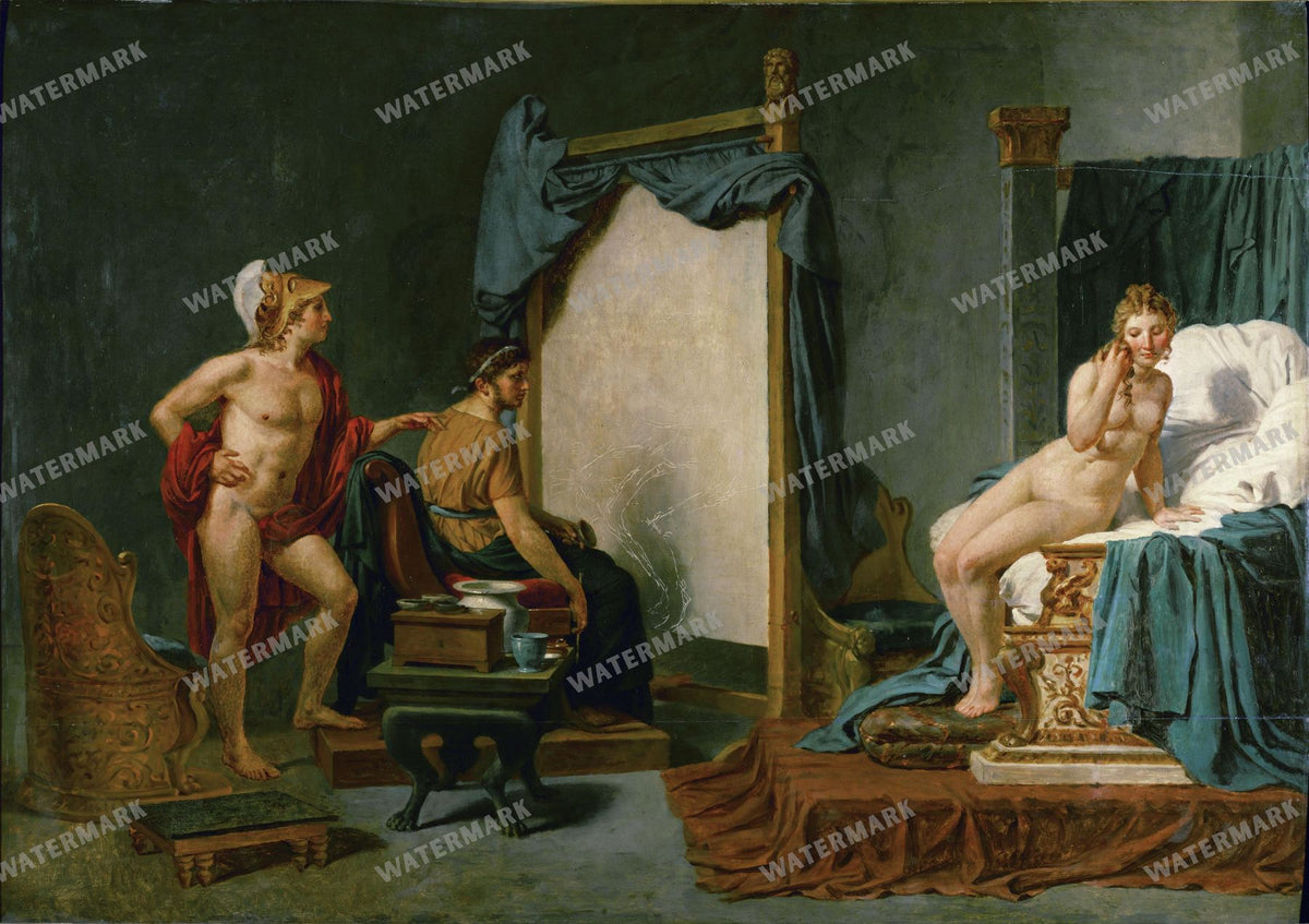 Jacques Louis David Vintage Paintings