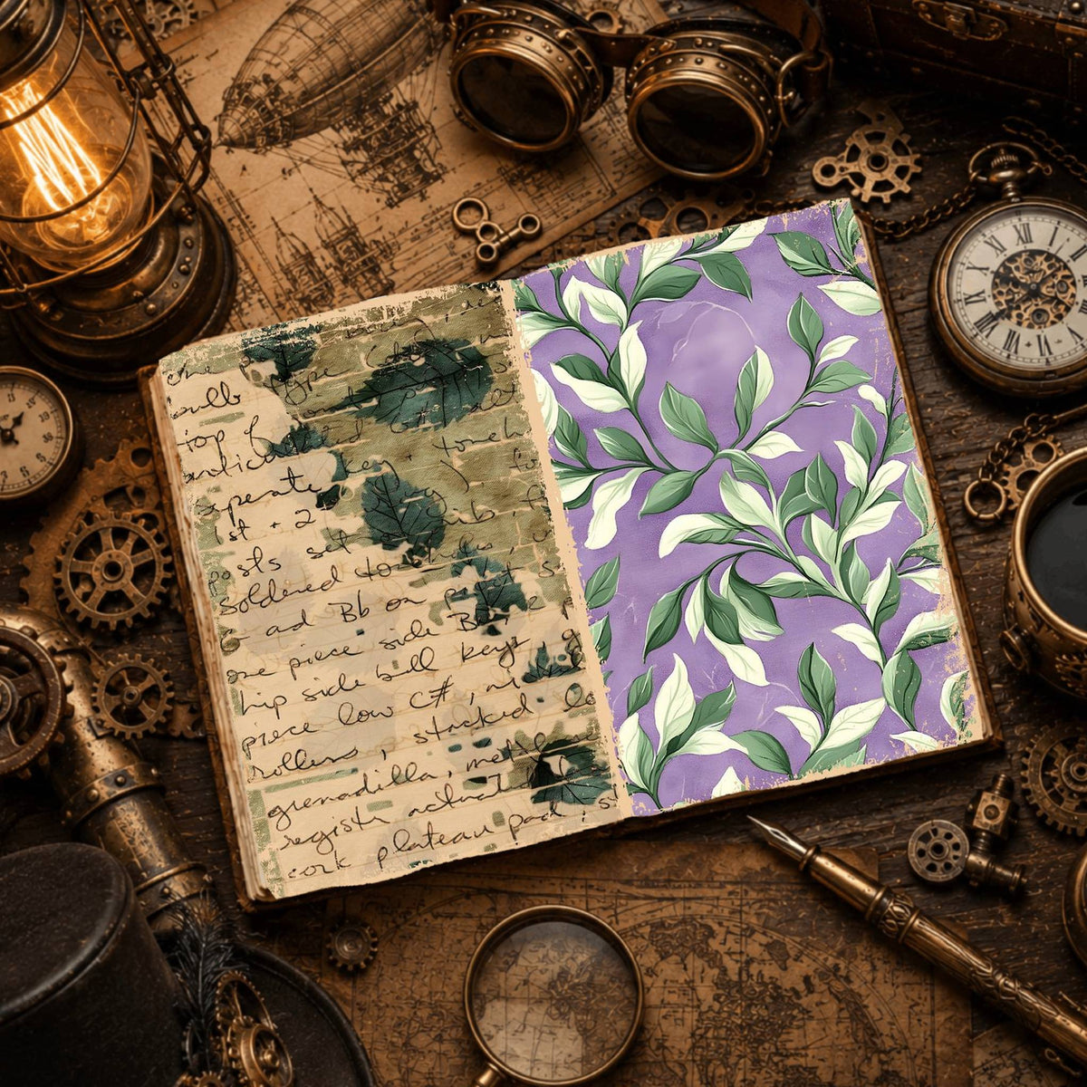 Leafy Digital Papers