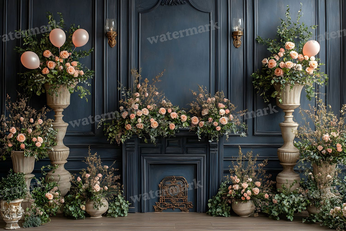 Luxury Balloon digital photo backdrop for photo editing, preview 9