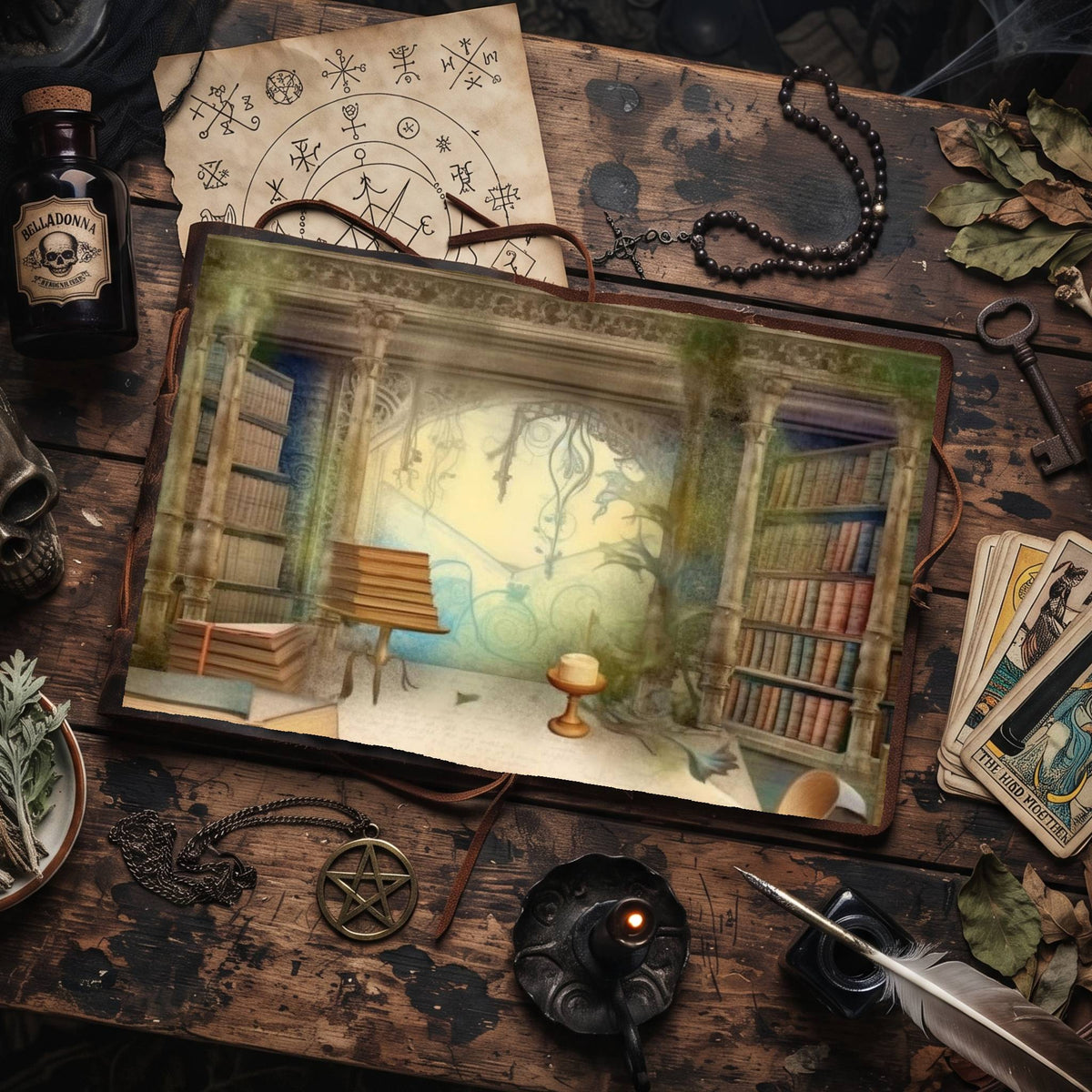 Magic Books Library Digital Papers