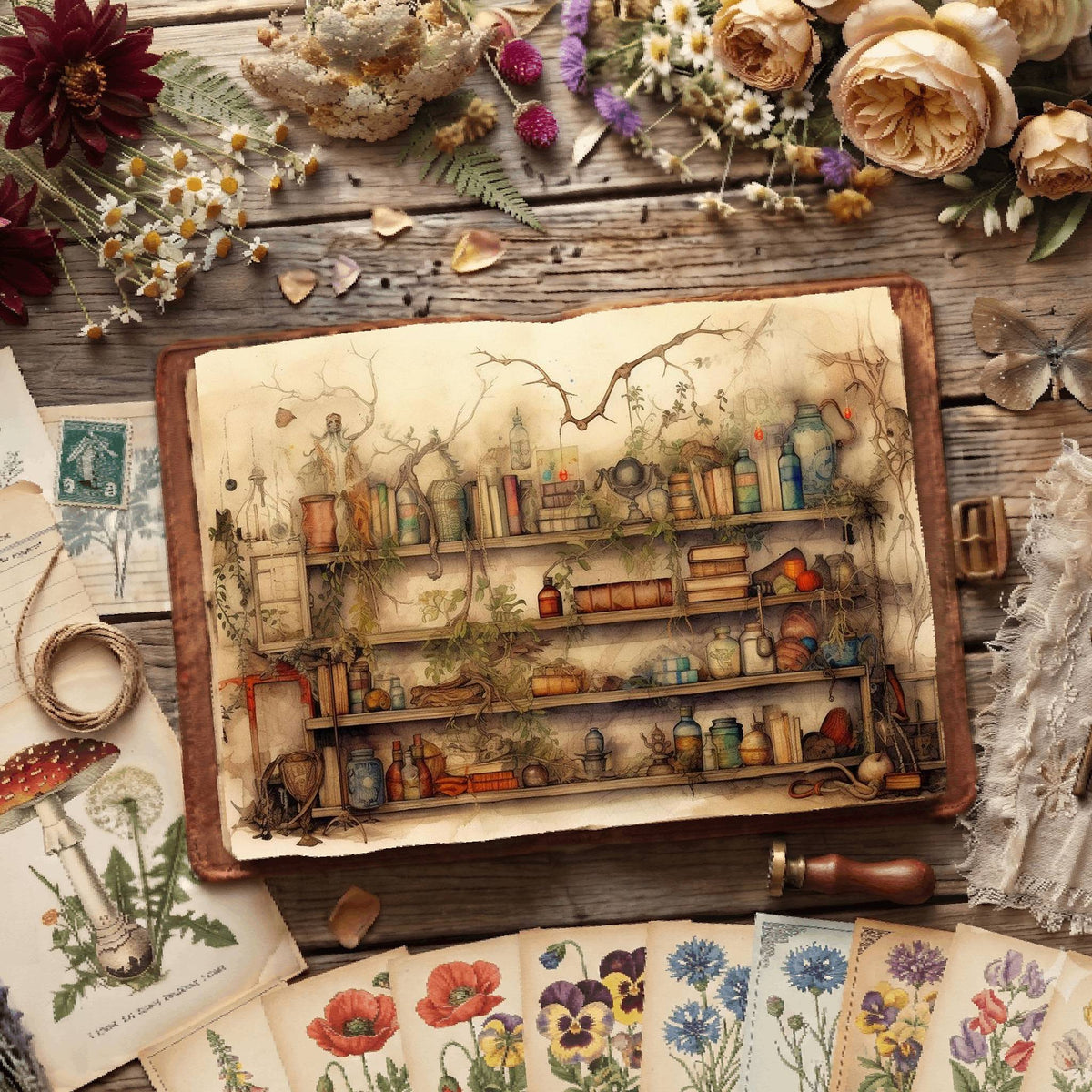 Magic Books Library Digital Papers