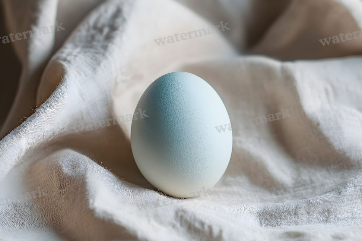 Minimalist Pastel Easter digital photo backdrop for photo editing, preview 9