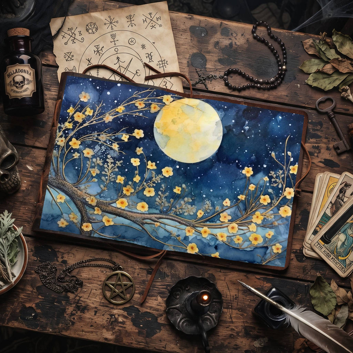 Moon Vg Digital Papers