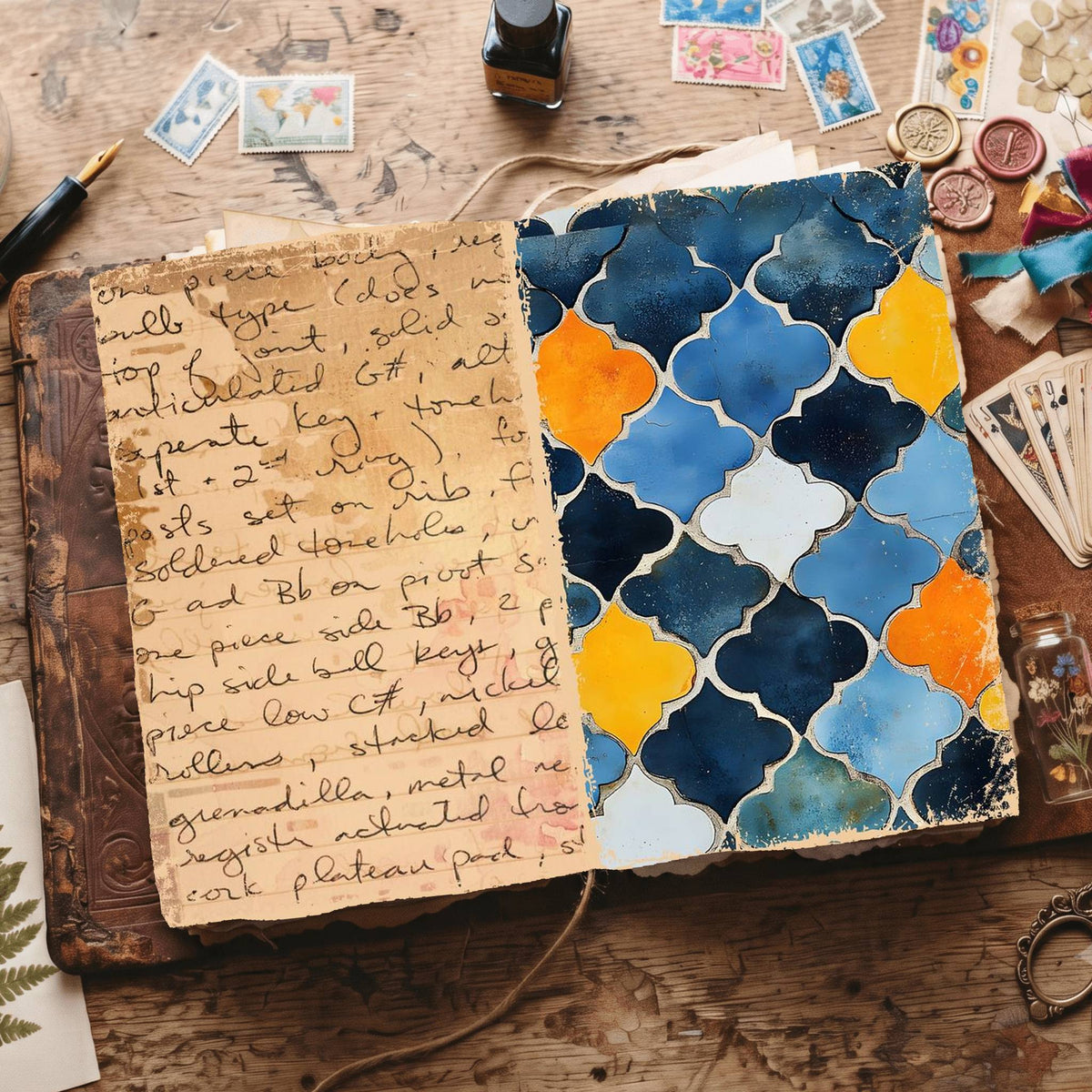Moroccan Pattern Digital Papers