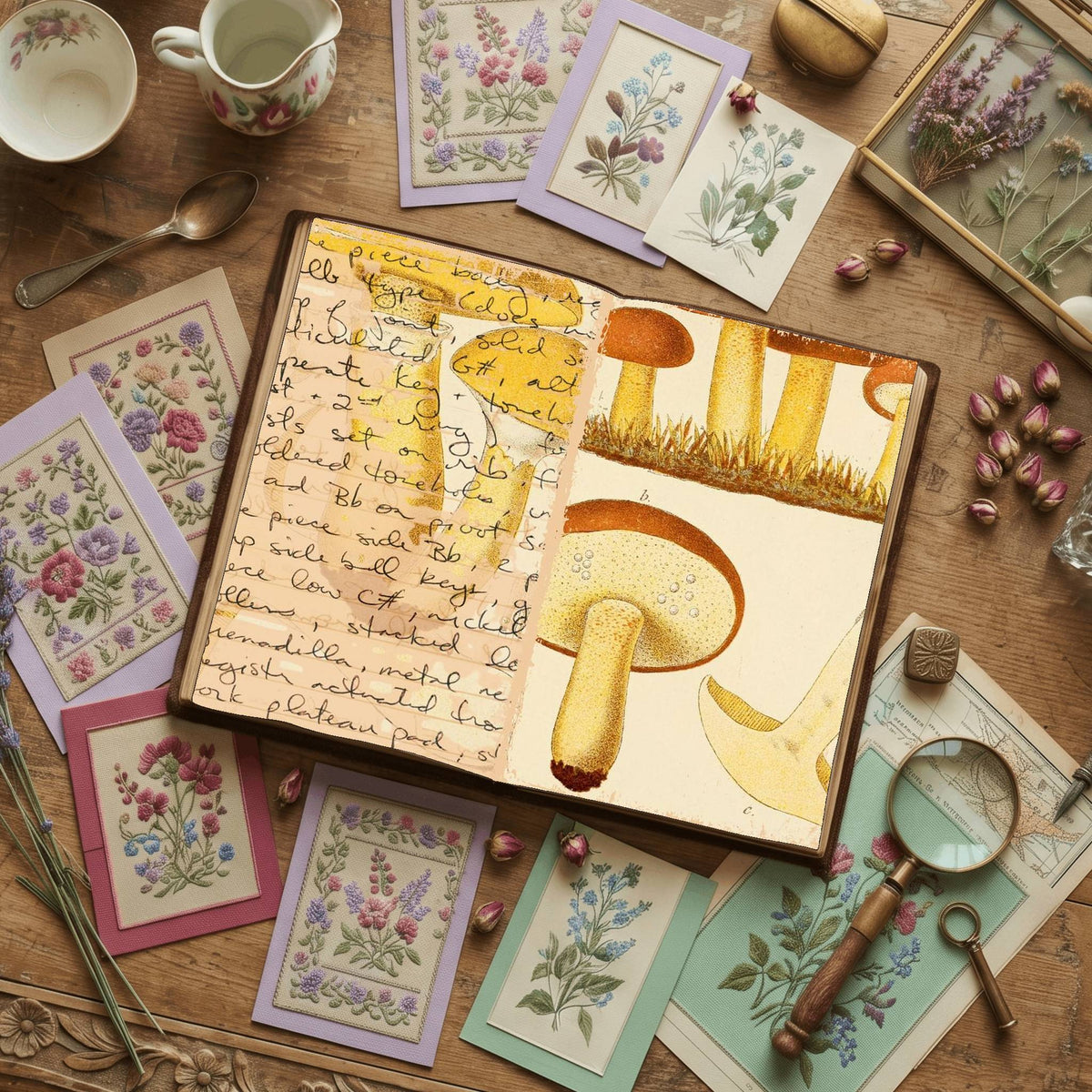 Mushroom Digital Papers