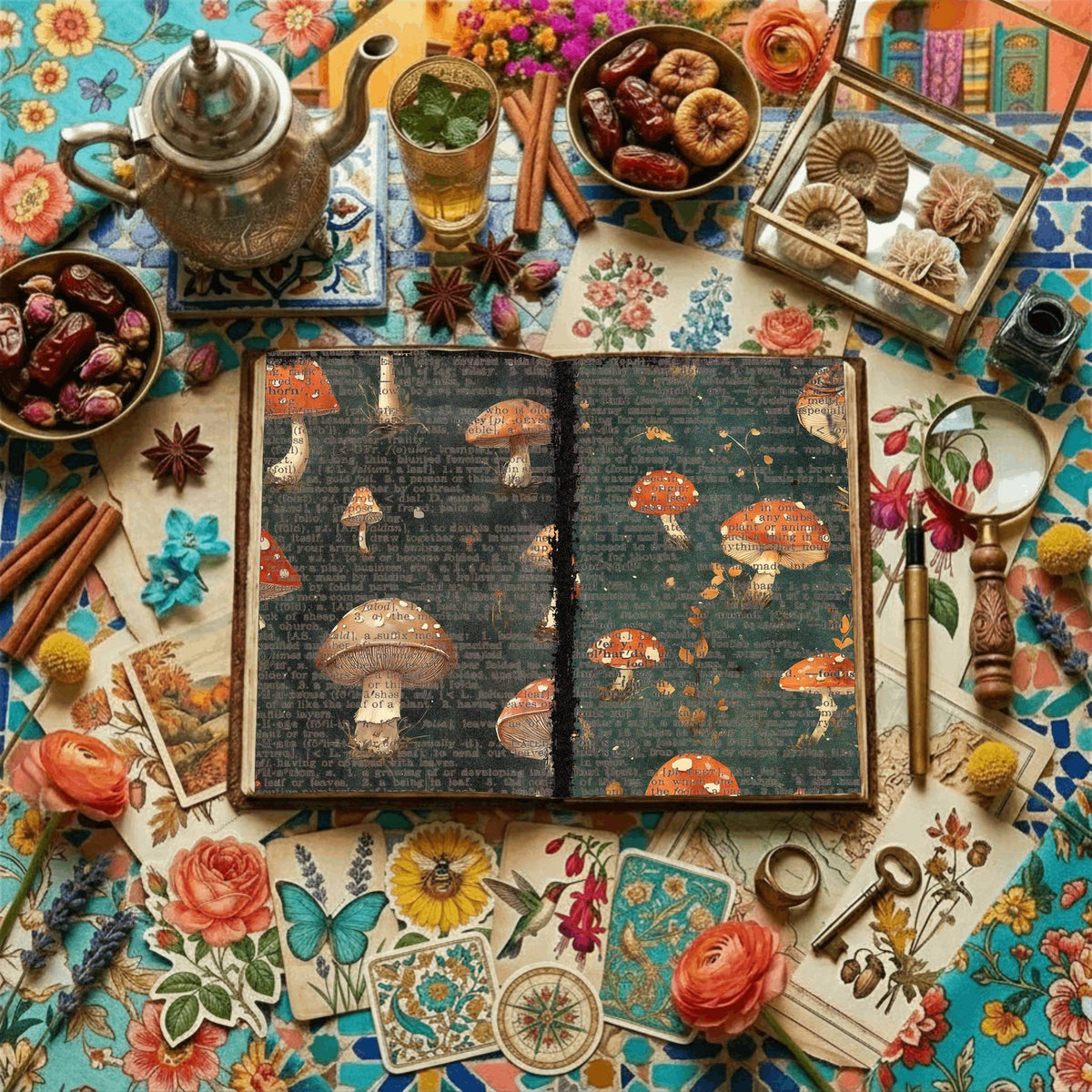 Mushroom Digital Papers
