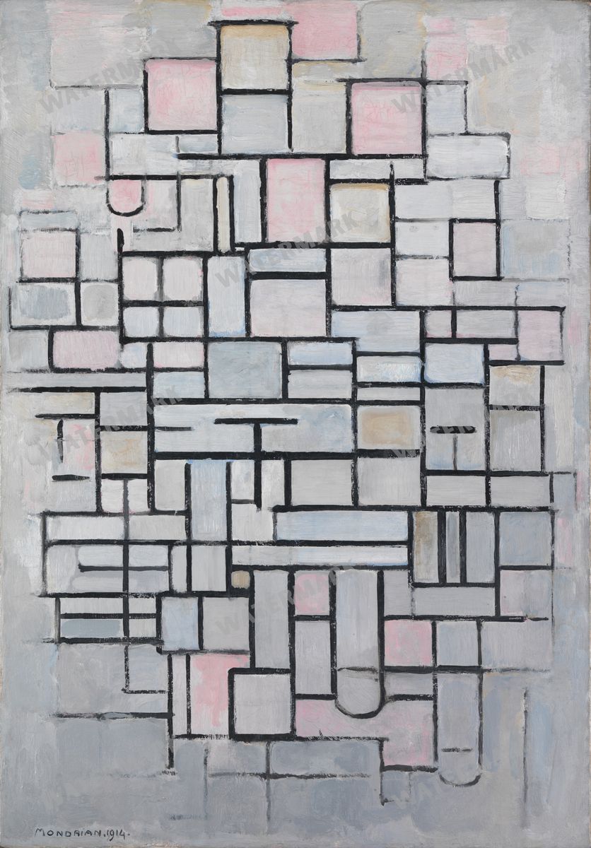 Piet Mondrian Vintage Paintings