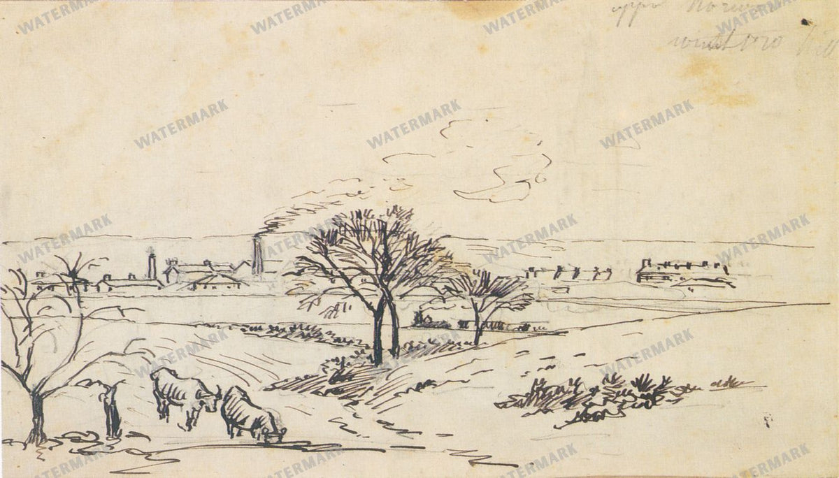Pissaro Vintage Paintings