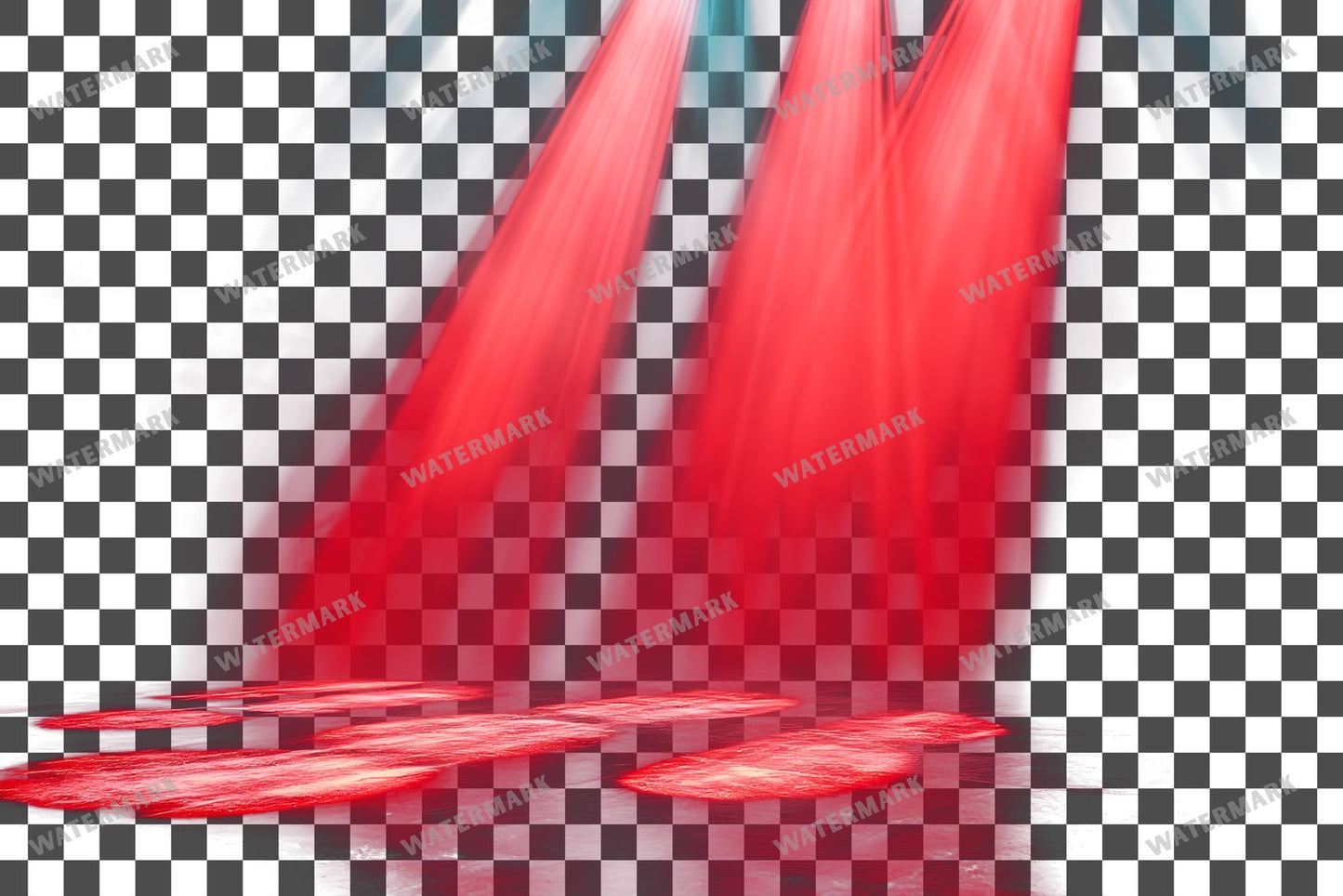 Red Lighting Dramatic Shadows Transparent Overlay Pngs