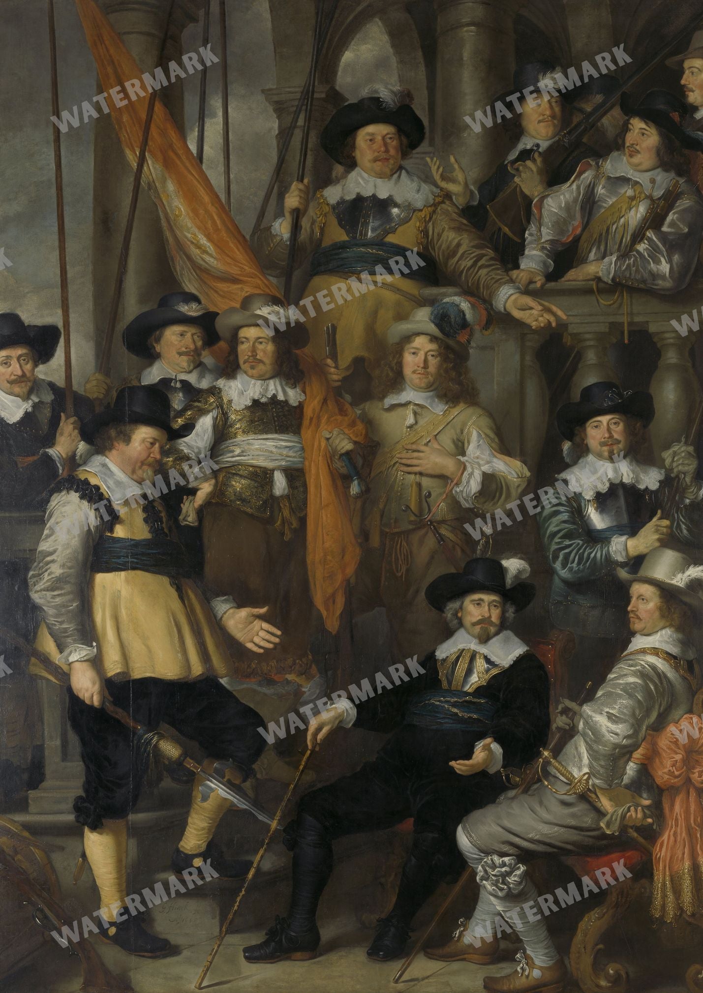 Rijks Museum Vintage Paintings