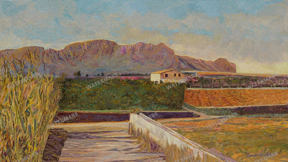 Spain Vintage Paintings Vintage Paintings