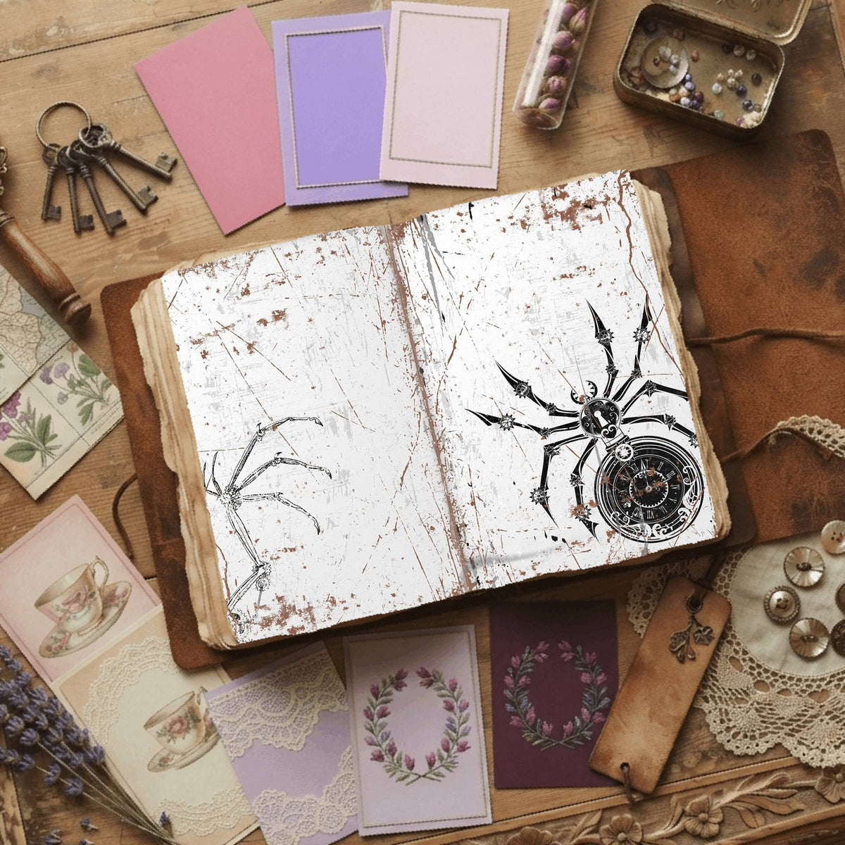 Steampunk Digital Papers