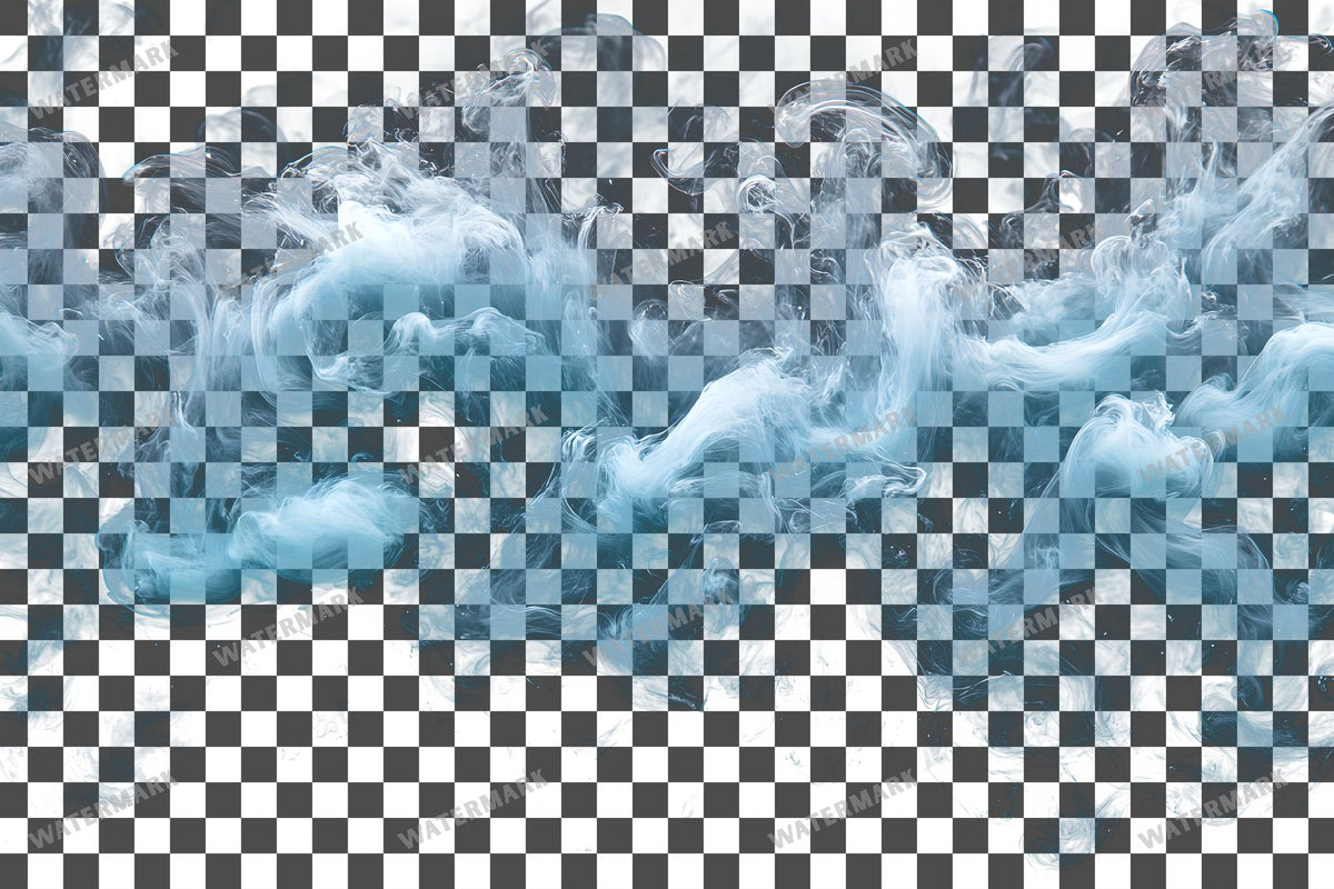 Teal Ink Drop Diffusing Color Transparent Overlay Pngs