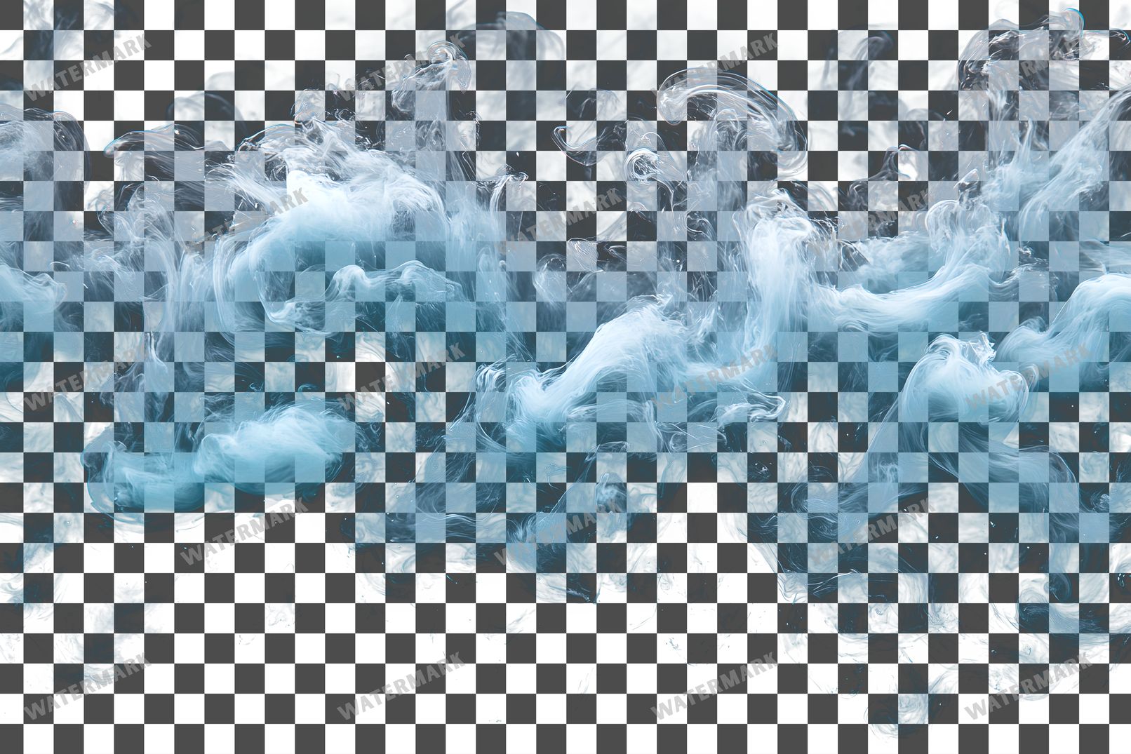 Teal Ink Drop Diffusing Color Transparent Overlay Pngs