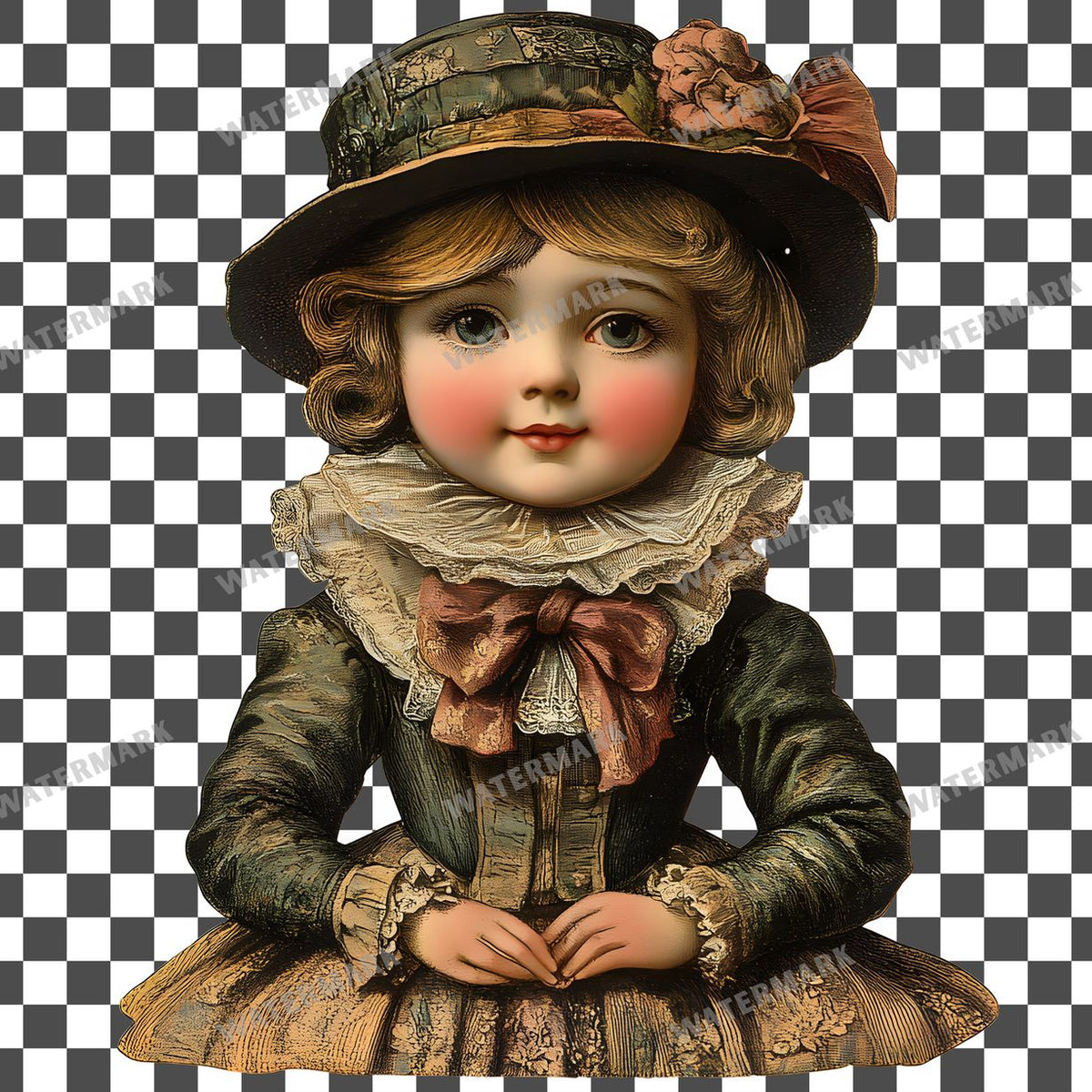 Toy Vintage Style Clipart Pngs