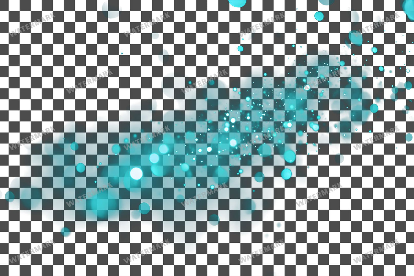 Turquoise Light Transparent Overlay Pngs