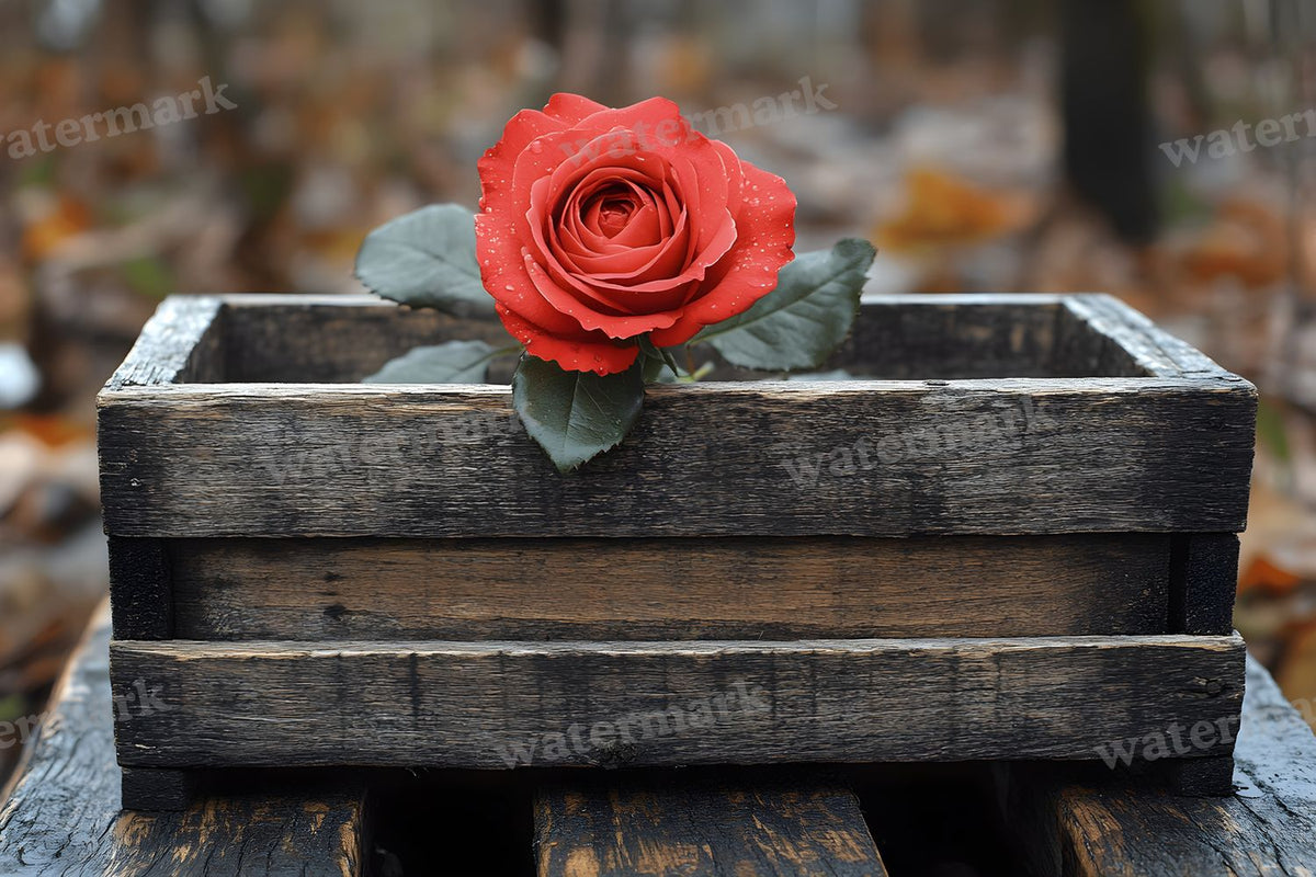 Valentine digital photo backdrop for photo editing, preview 9