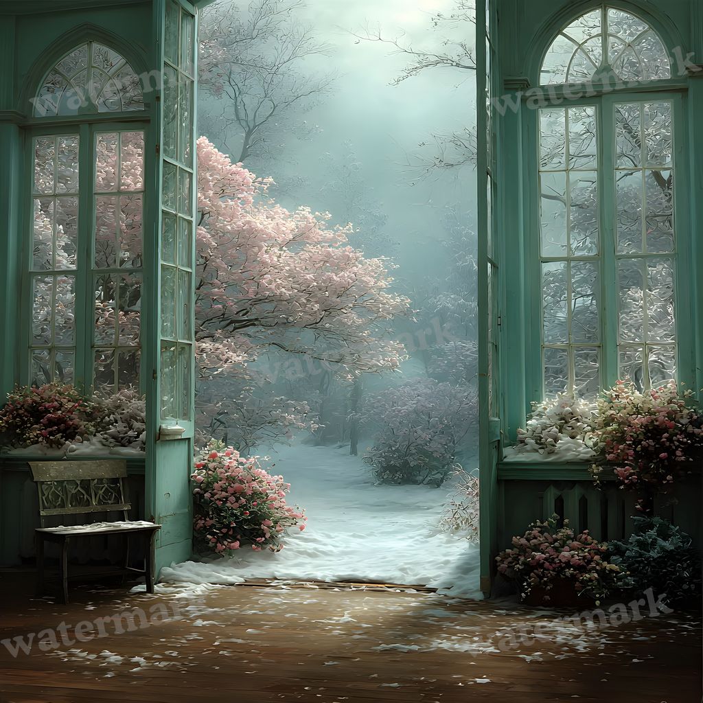 Victorian Christmas Backdrop Images