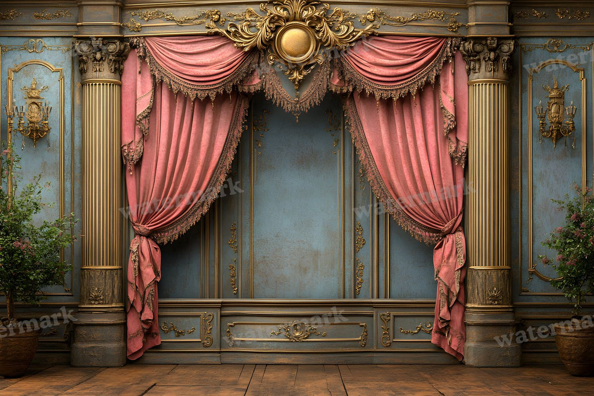 Victorian Cinematics digital photo backdrop for photo editing, preview 9