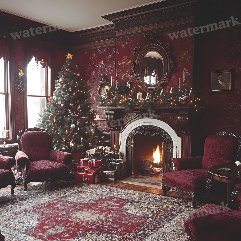 Victorian Winter Backdrop Images