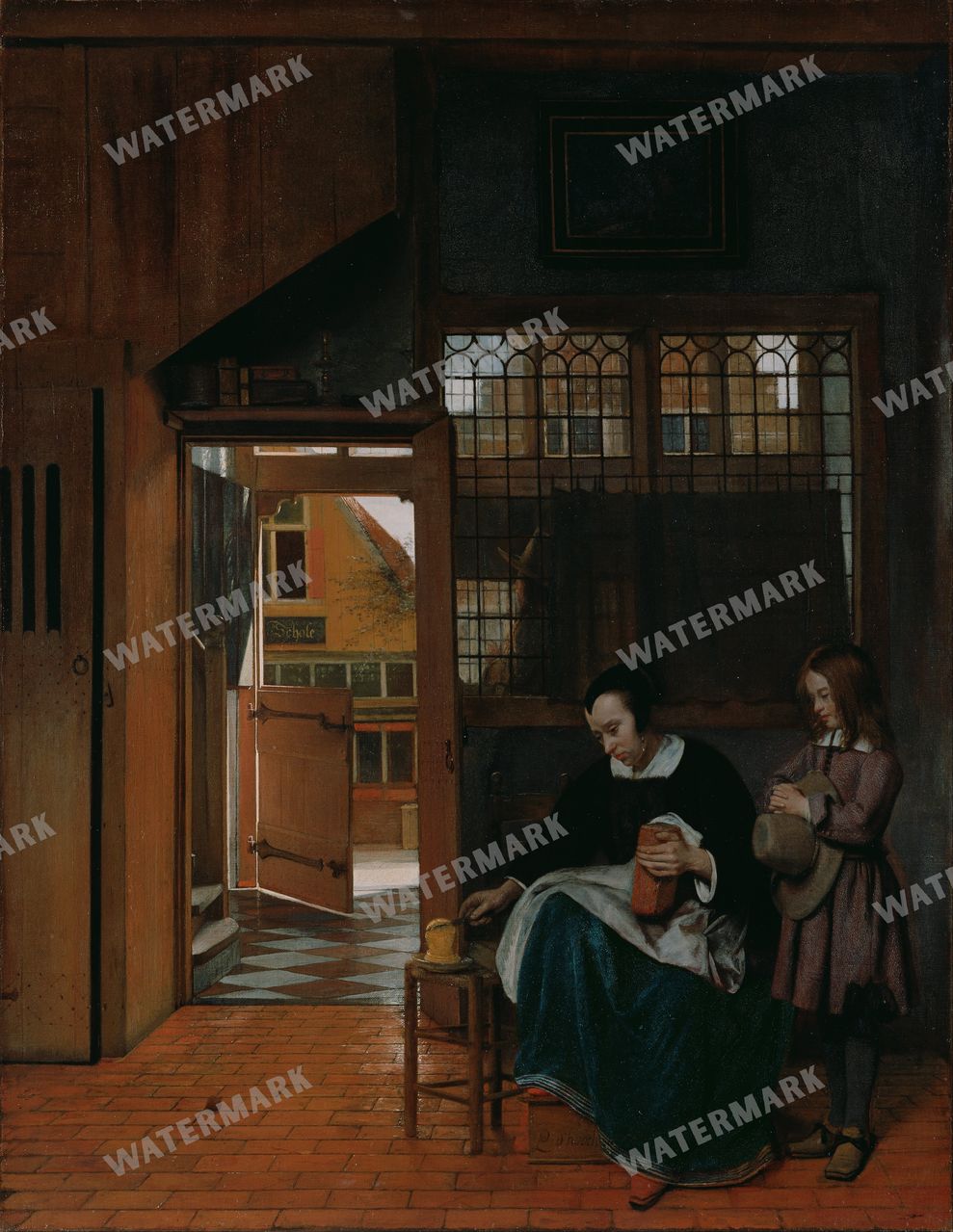 Wall Art Vintage Paintings