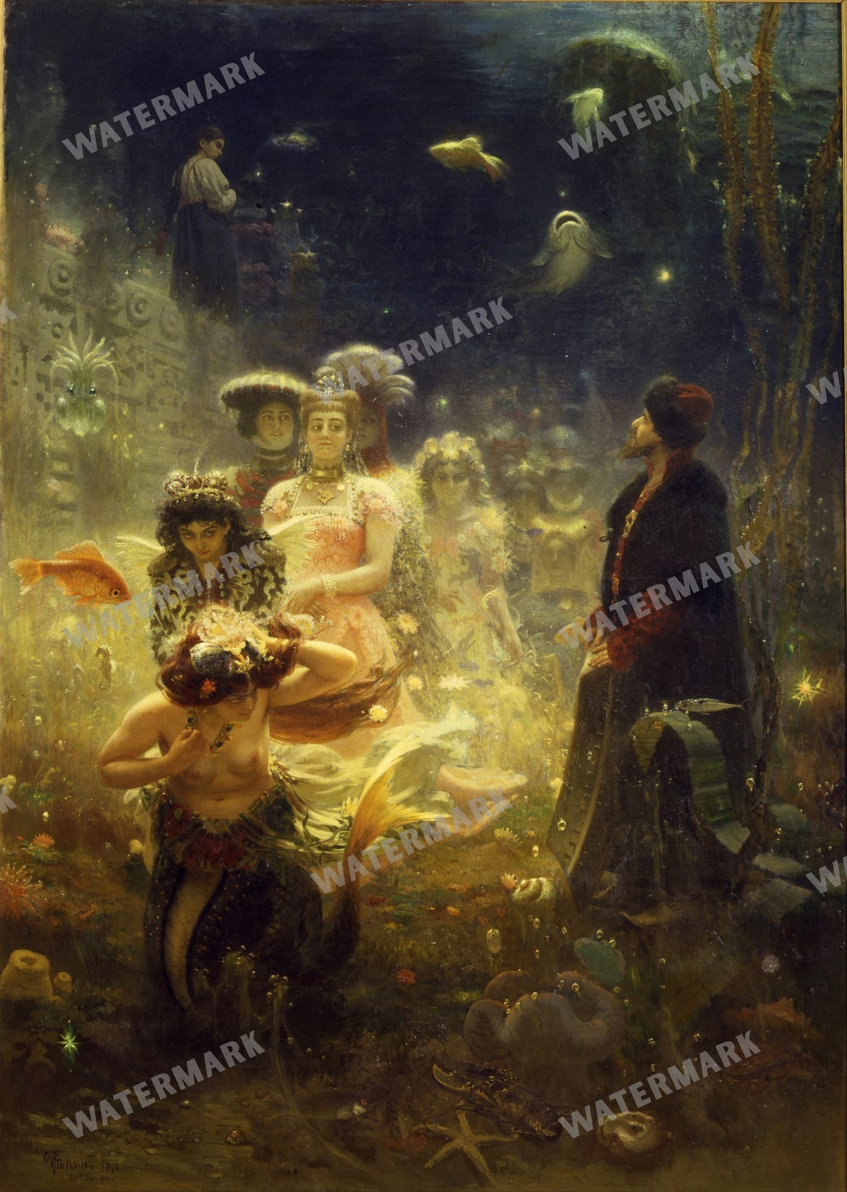 Wall Art Vintage Paintings