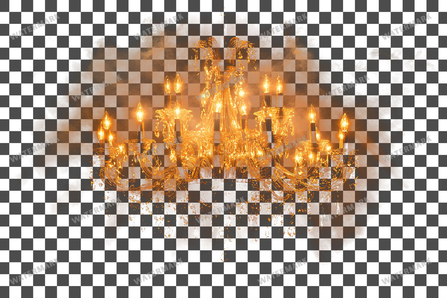 Warm Cozy Magical Disney Style Transparent Overlay Pngs
