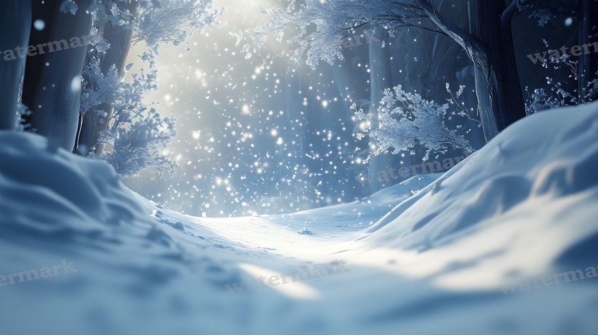 Winter Snow Backdrop Images