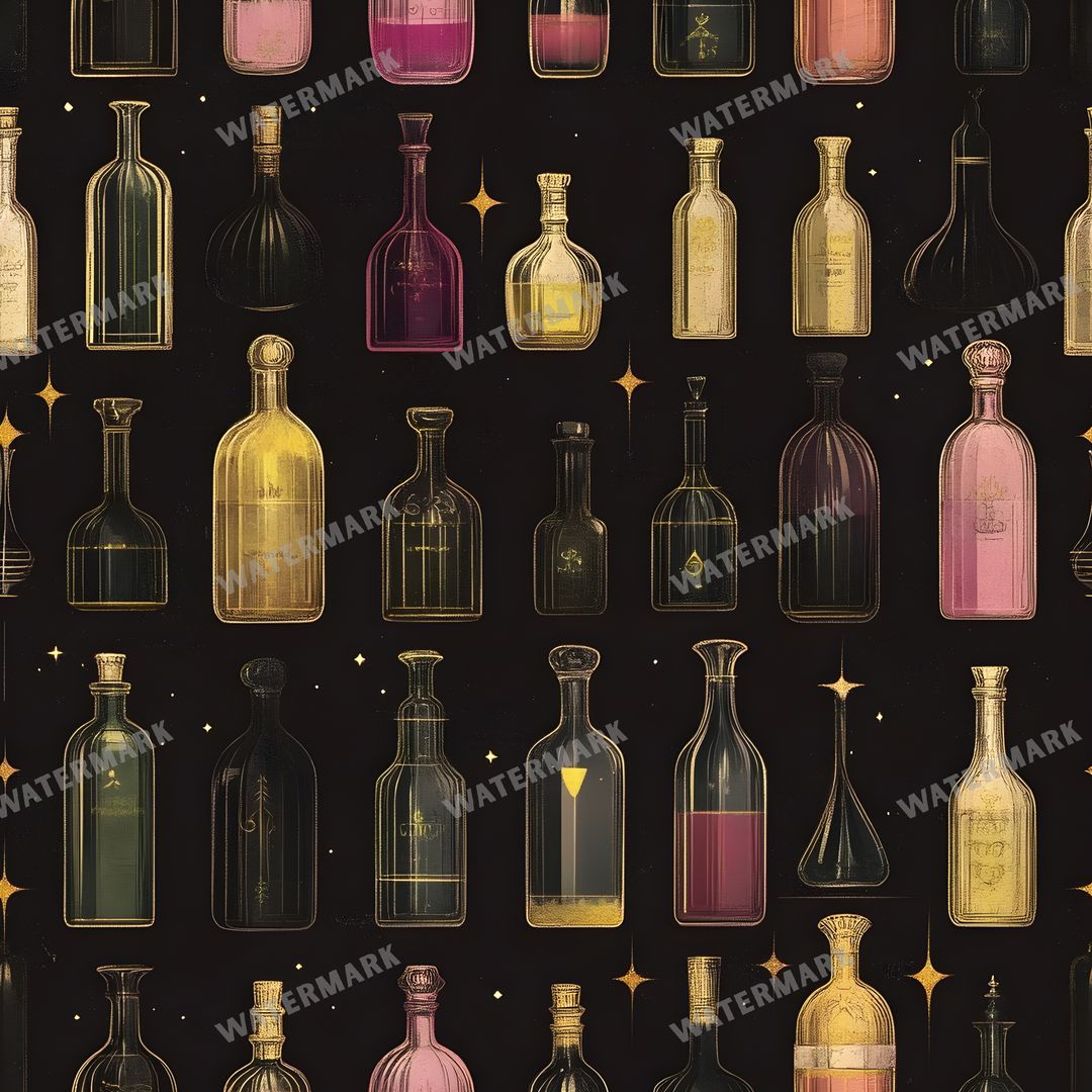 Witchcraft Seamless Pattern