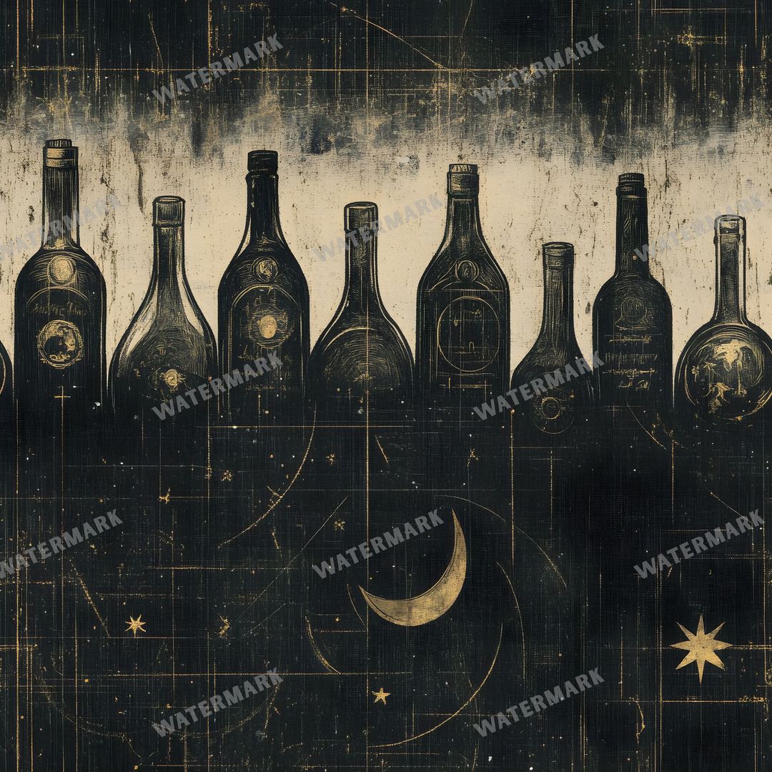 Witchcraft Seamless Pattern