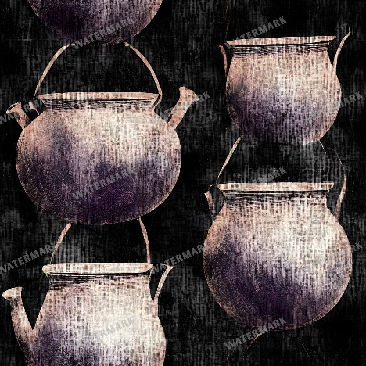 Witchcraft Seamless Pattern